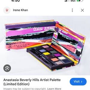 Anastasia Beverly Hills limited edition Artist palette